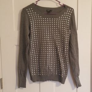 Express studded sweater